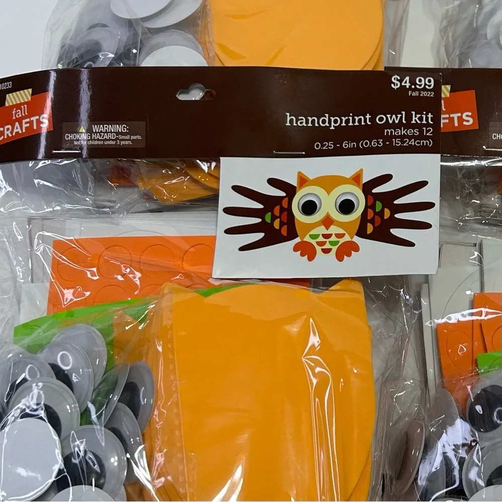 Hobby Lobby handprint owl